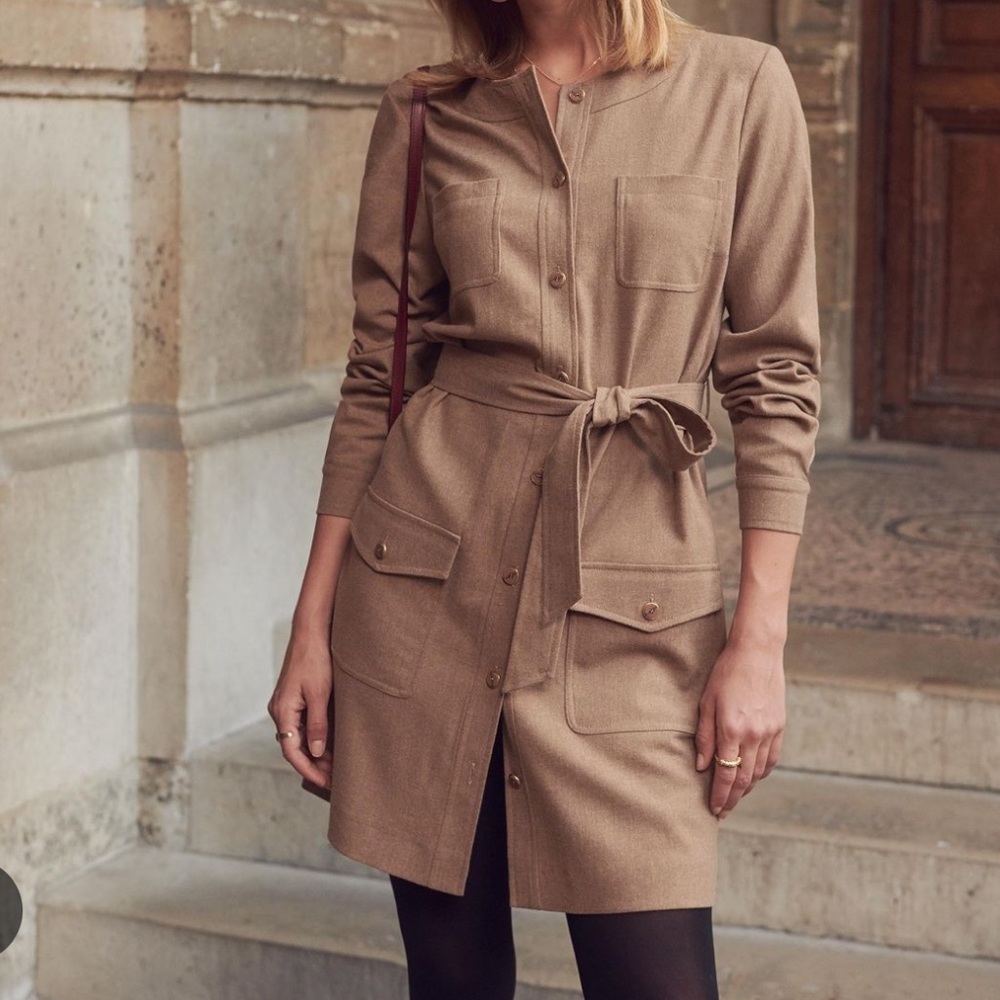 NWT Sezane Robe Josefa Dress
